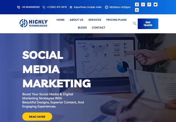 Highly Technologies - Best Web Designing Agency
